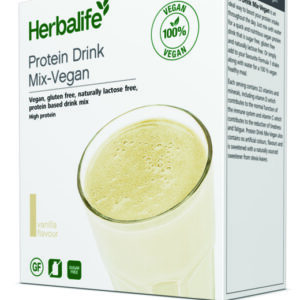 Protein Drink Mix Vegan Förpackning med 7 portionspåsar